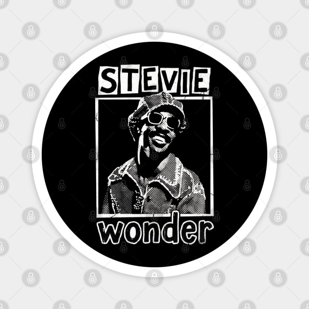 Stevie-Wonder Magnet by dtr_art